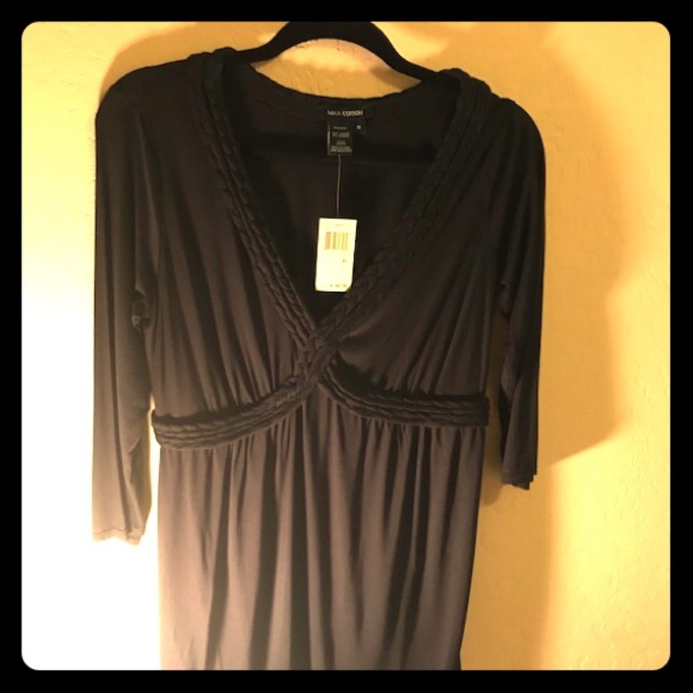 Max Edition black dress